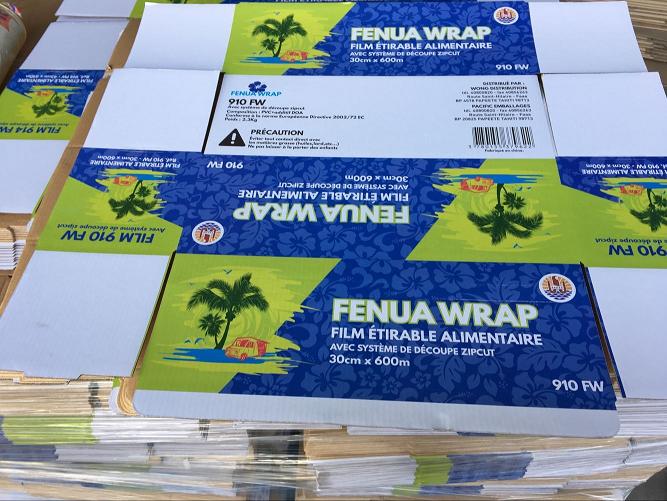 PVC-Frischhaltefolie Farbbox