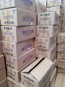 PVC-Frischhaltefolie Verpackungskarton