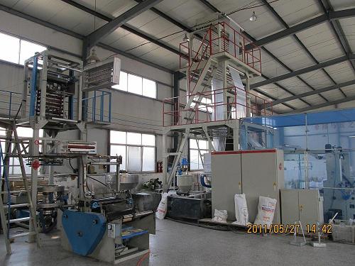 Herstellung von PE-Kunststofffolien