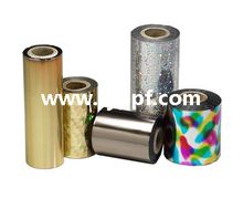 Goldene metallisierte PVC-Folie